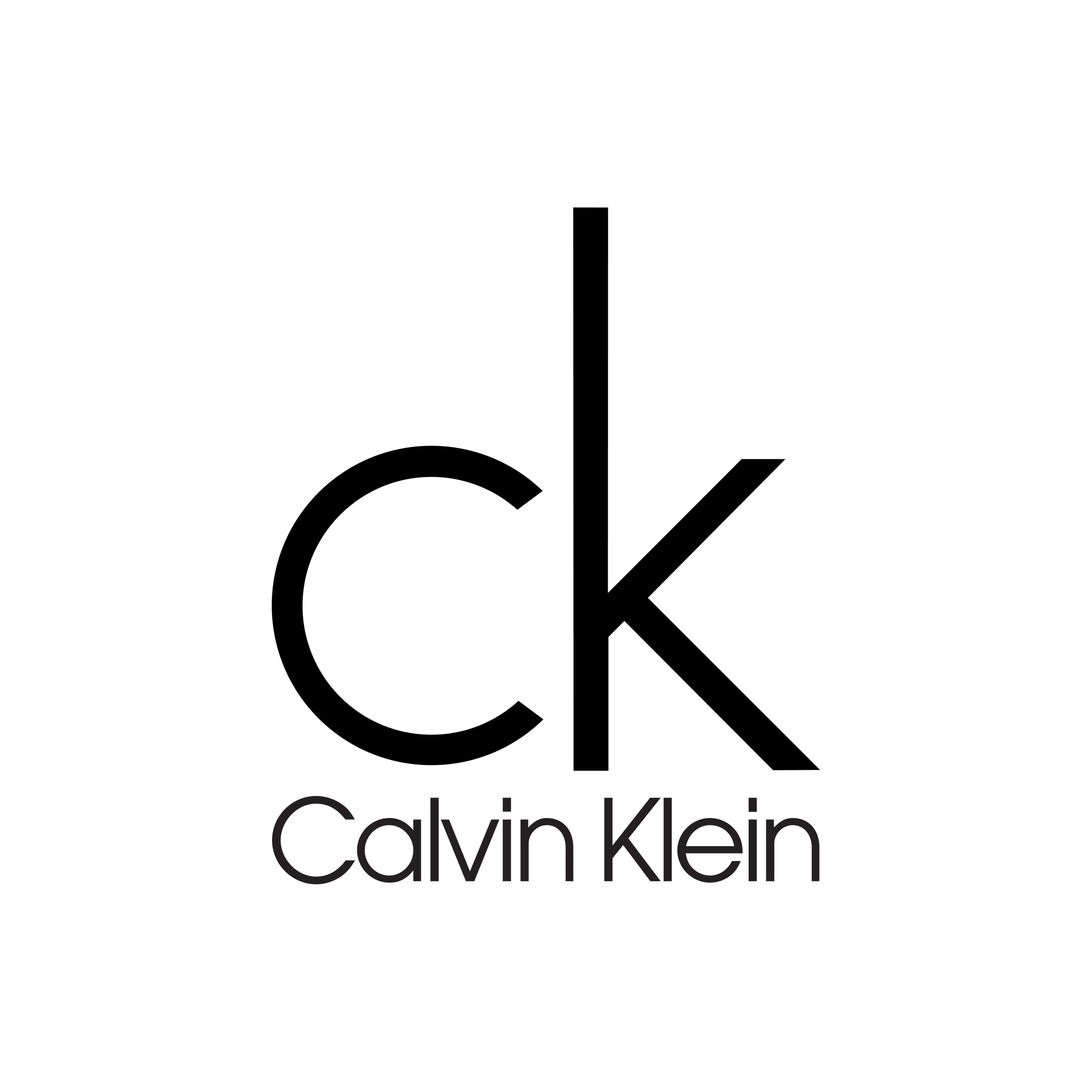 Calvin Klein brand logo