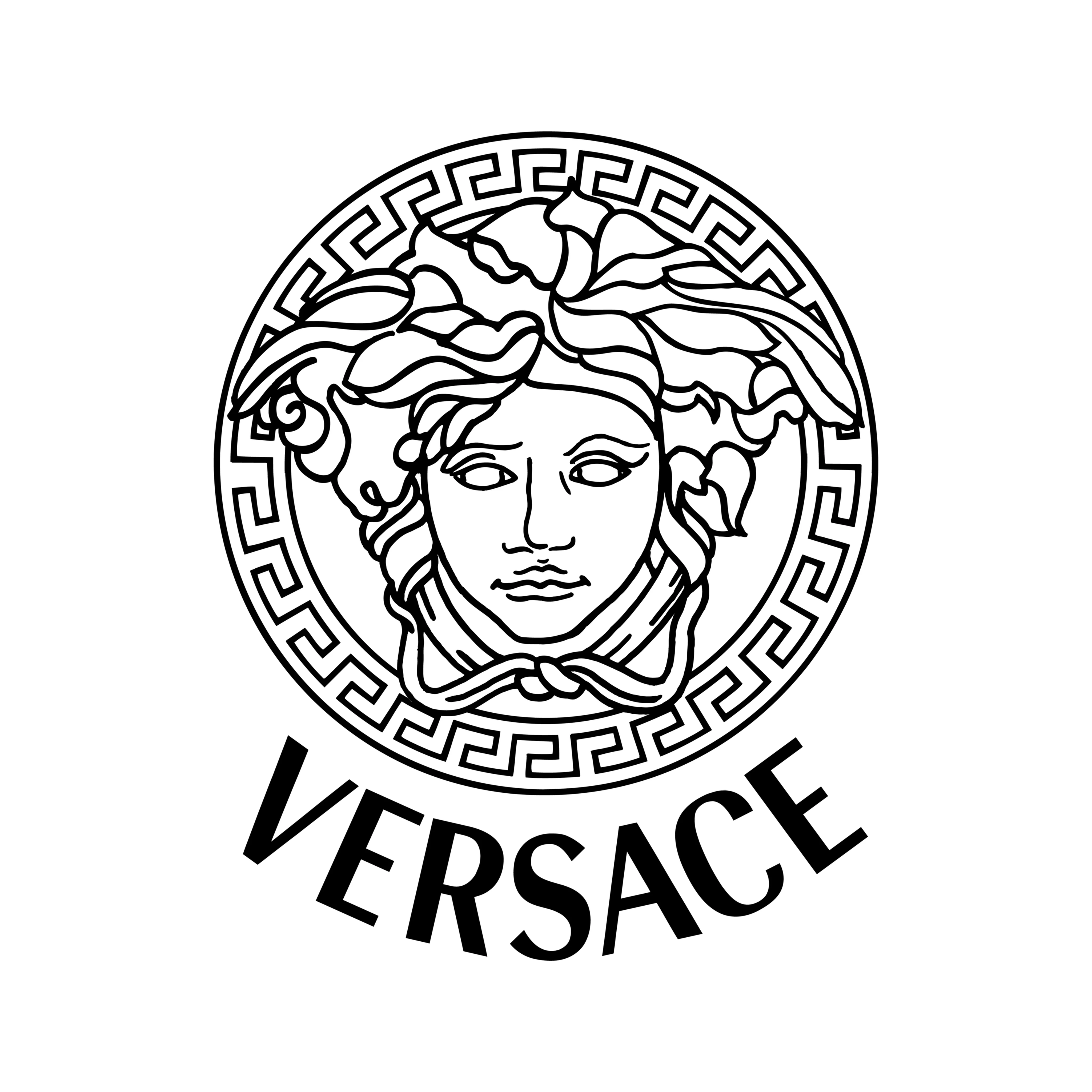 versace brand logo